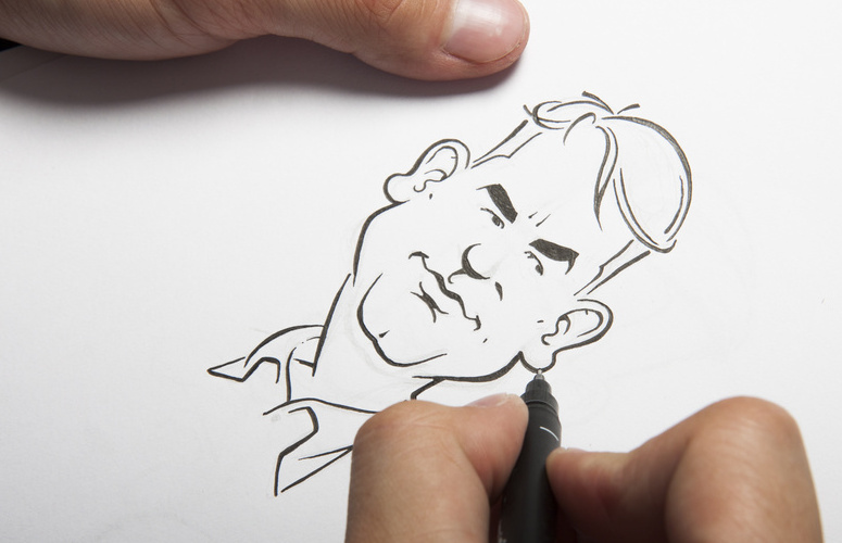 dessinateur de presse homme